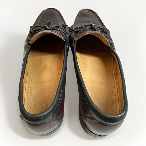 ALLEN EDMONDS Woodstock Mens Size 12 D Cordovan Casual Dress Shoes Loafers main image 4
